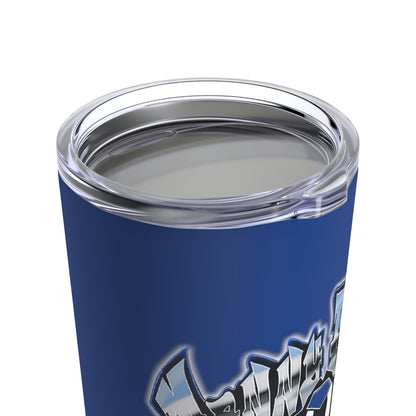 MannyFresh Blue Tumbler