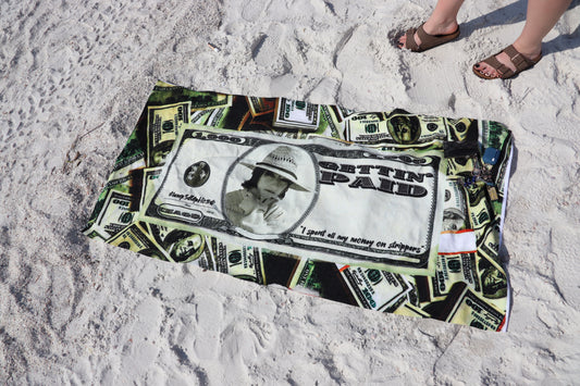 Gettin Paid Beach Towel